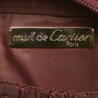 Cartier Clutch Bag Leather in Red