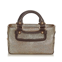 Céline Boogie Bag Leather in Silvery
