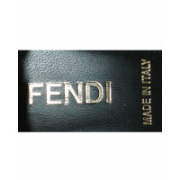 Fendi Sandali in Pelle in Nero
