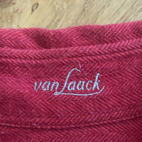 Van Laack Top Cotton in Bordeaux