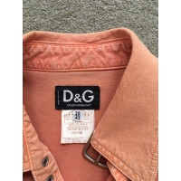 D&G Giacca/Cappotto in Cotone in Arancio