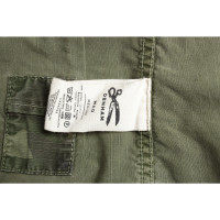 Denham Jacke/Mantel aus Baumwolle in Grün
