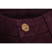7 For All Mankind Trousers in Bordeaux
