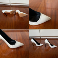 Casadei Pumps/Peeptoes Leather in White