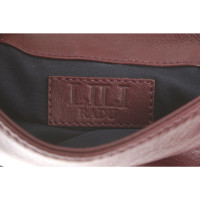 Lili Radu Shoulder bag Leather in Bordeaux