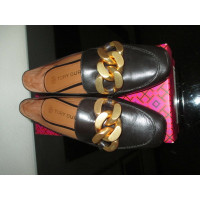 Tory Burch Slippers/Ballerinas Leather in Brown