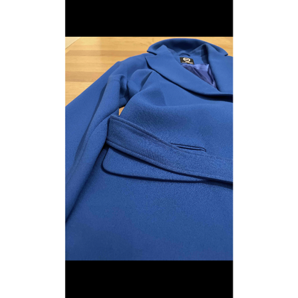 Alexander McQueen Jacket/Coat in Blue
