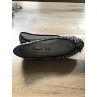 French Sole Slippers/Ballerina's Canvas