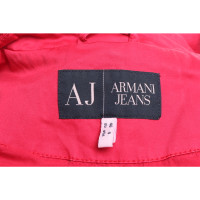 Armani Jeans Blazer Cotton in Red