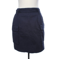Hugo Boss Skirt Cotton in Blue