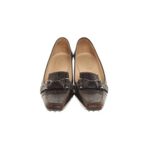 Tod's Pumps/Peeptoes Leer in Bruin