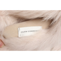 Faith Connexion Giacca/Cappotto in Pelliccia in Beige