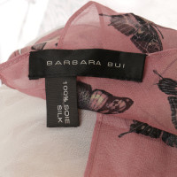Barbara Bui Zijden sjaal met vlinder print