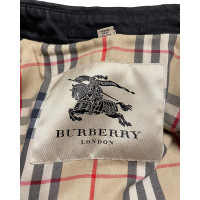 Burberry Giacca/Cappotto in Cotone in Nero