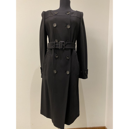 Burberry Prorsum Jacket/Coat Viscose in Black