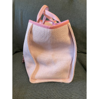 Chanel Deauville Medium Tote Canvas in Pink