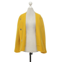 Odeeh Giacca/Cappotto in Lana in Giallo