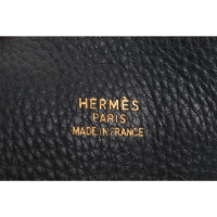 Hermès Clutch Leer in Zwart
