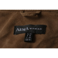 Arma Jacket/Coat Leather in Brown