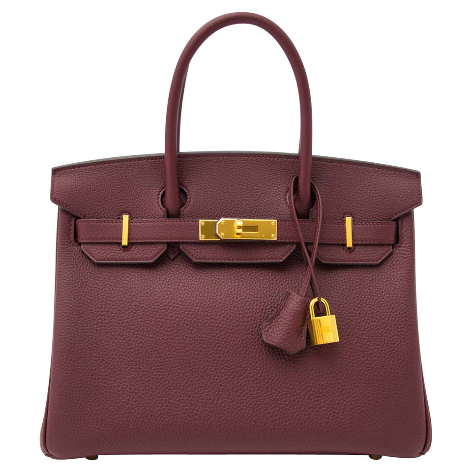 Hermès &quot;Birkin Bag 30 Togo Bordeaux GHW&quot; - Buy Second hand Hermès &quot;Birkin Bag 30 Togo Bordeaux ...