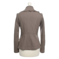 Marc Cain Blazer aus Wolle in Taupe