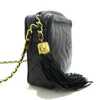 Chanel Camera Bag in Pelle in Nero