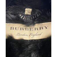 Burberry Veste/Manteau en Daim en Noir