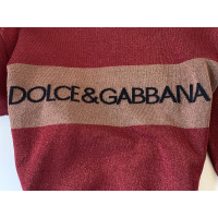 Dolce & Gabbana Maglieria in Cashmere in Bordeaux
