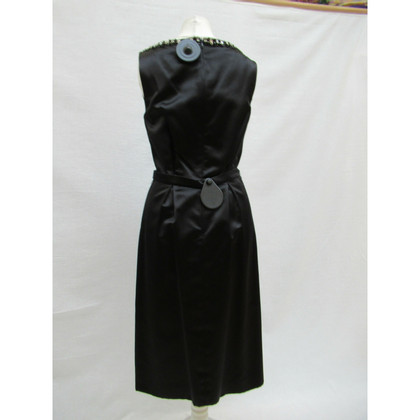 Christian Dior Dress Silk in Black