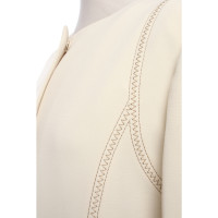 Alberta Ferretti Jacke/Mantel in Creme