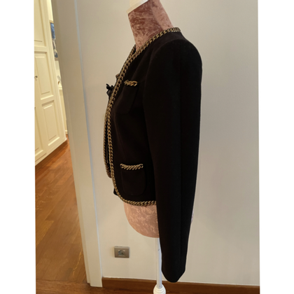 Frankie Morello Jacket/Coat Wool in Black