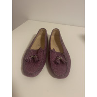 Tod's Slippers/Ballerinas Leather in Violet