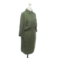 Topshop Dress Viscose in Green