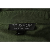 Topshop Dress Viscose in Green