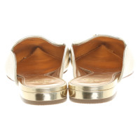 Aigner Sandals Leather in Gold