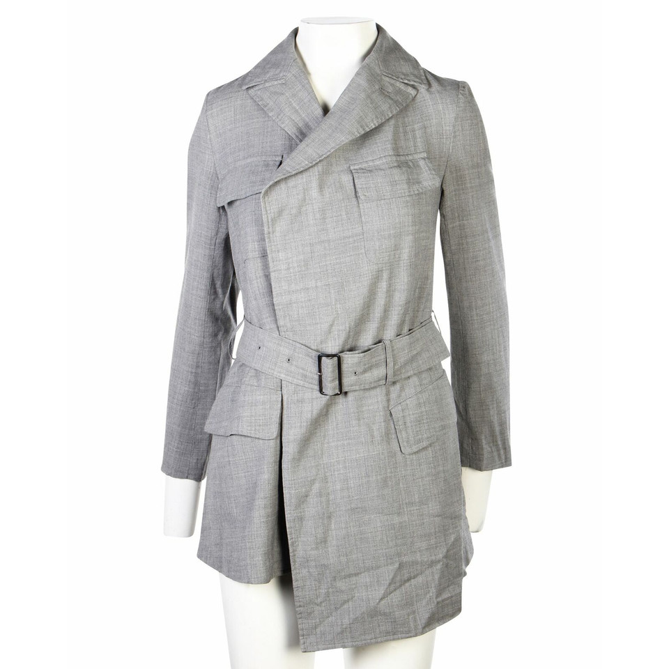Comme Des Garçons Jacket/Coat Wool in Grey