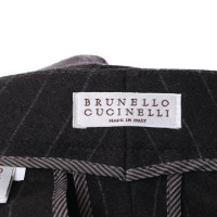 Brunello Cucinelli trousers in dark brown