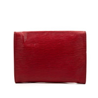 Louis Vuitton Bag/Purse Leather in Red
