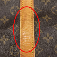 Louis Vuitton Keepall 45 Bandouliere Canvas in Bruin