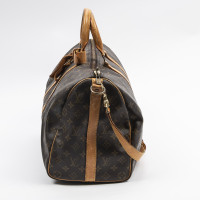 Louis Vuitton Keepall 45 Bandouliere Canvas in Bruin