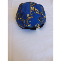Versace Hut/Mütze aus Baumwolle in Blau