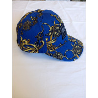 Versace Hut/Mütze aus Baumwolle in Blau