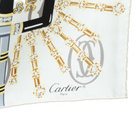 Cartier Foulard in seta con stampa a motivi