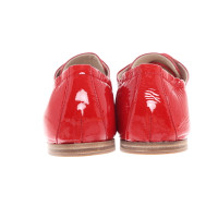 Kennel & Schmenger Schnürschuhe aus Lackleder in Rot