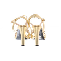 Marina Rinaldi Sandals Leather in Gold