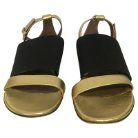 Agnona Sandals in Gold