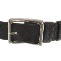 Prada Leather Belt in Black