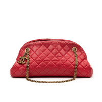 Chanel Mademoiselle en Cuir en Rouge