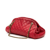 Chanel Mademoiselle en Cuir en Rouge