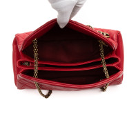 Chanel Mademoiselle en Cuir en Rouge